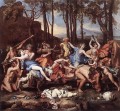 Triumph of Neptune classical painter Nicolas Poussin